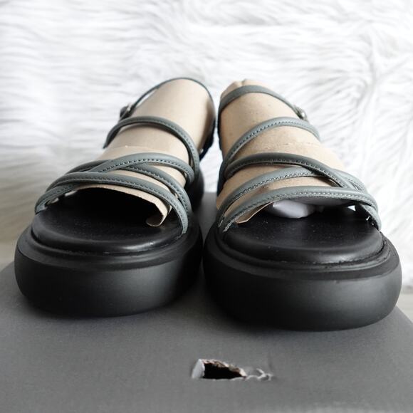 Vagabond Shoemakers Blenda Strappy Platform Sandals in Ash Blue Size 38 - Picture 9 of 13